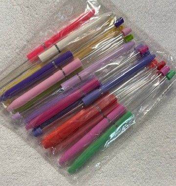 Beadable Wrapped Ink Pens