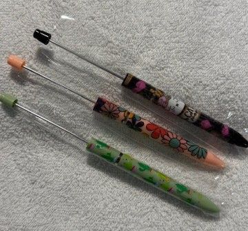 Beadable Wrapped Ink Pens