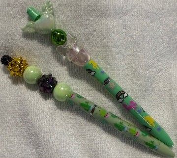 Beadable Wrapped Ink Pens