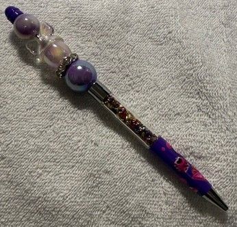 Wrapped Inkpens with Beads