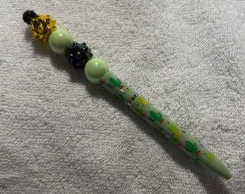Wrapped Inkpens with Beads