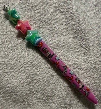 Wrapped Inkpens with Beads