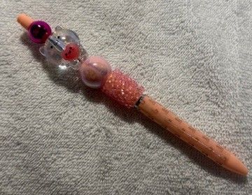 Wrapped Inkpens with Beads