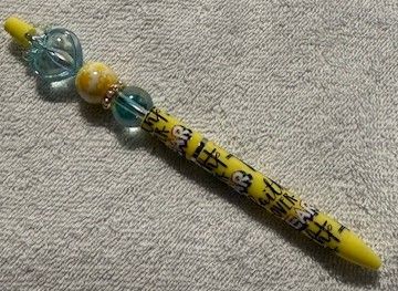 Wrapped Inkpens with Beads