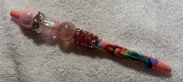 Wrapped Inkpens with Beads
