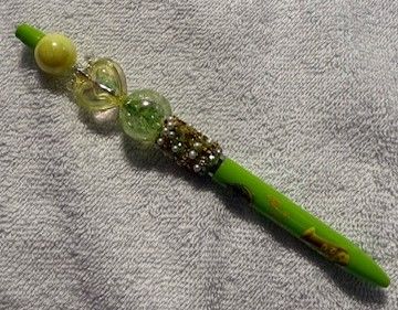 Wrapped Inkpens with Beads