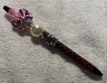 Wrapped Inkpens with Beads