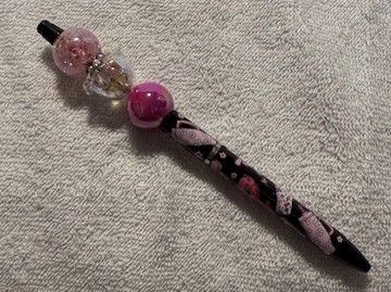 Wrapped Inkpens with Beads
