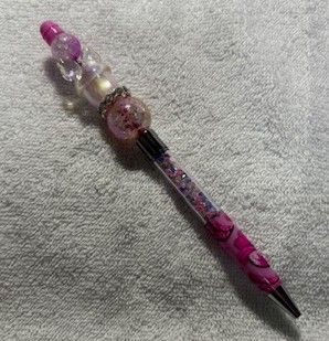 Wrapped Inkpens with Beads