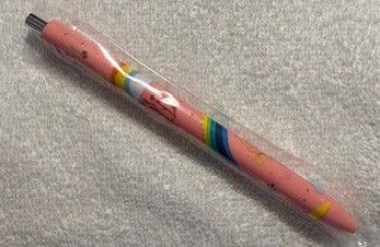 Wrapped Clickable Ink Pens No Beads