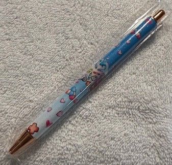 Wrapped Clickable Ink Pens No Beads