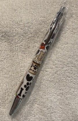 Wrapped Clickable Ink Pens No Beads