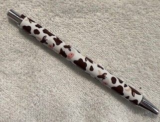 Wrapped Clickable Ink Pens No Beads