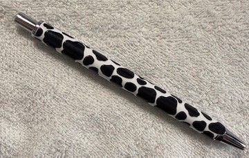 Wrapped Clickable Ink Pens No Beads