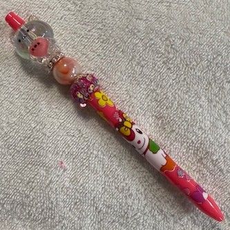 Wrapped Inkpens with Beads