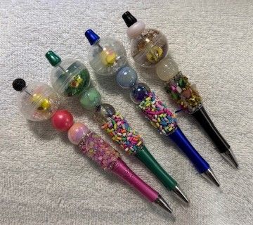 Sequence Snow Globe Pens