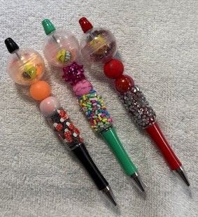 Sequence Snow Globe Pens