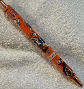 Wrapped Clickable Ink Pens No Beads