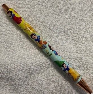 Wrapped Clickable Ink Pens No Beads