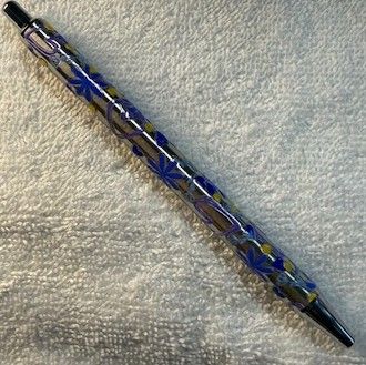 Wrapped Clickable Ink Pens No Beads