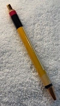 Wrapped Clickable Ink Pens No Beads