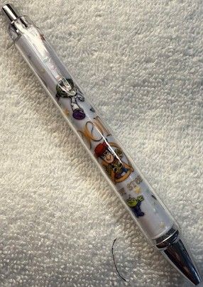 Quality Wrapped and Covered Clickable Ink Pens NO BEADS