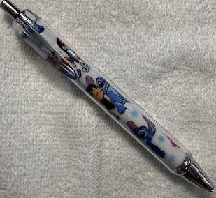 Quality Wrapped and Covered Clickable Ink Pens NO BEADS