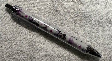 Quality Wrapped and Covered Clickable Ink Pens NO BEADS