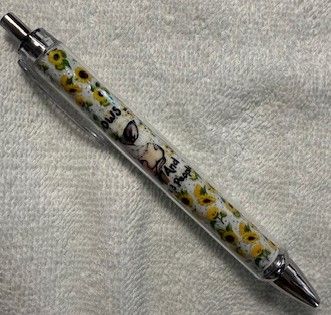 Quality Wrapped and Covered Clickable Ink Pens NO BEADS
