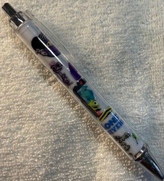 Quality Wrapped and Covered Clickable Ink Pens NO BEADS