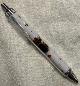 Quality Wrapped and Covered Clickable Ink Pens NO BEADS