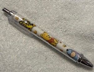 Quality Wrapped and Covered Clickable Ink Pens NO BEADS