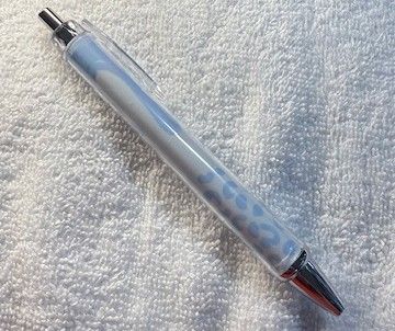 Quality Wrapped and Covered Clickable Ink Pens NO BEADS