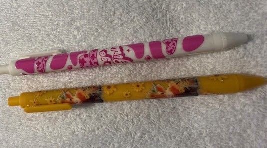 Plastic Pens / Wrapped NO BEADS