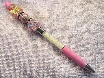 Fillable Base Beaded Pens