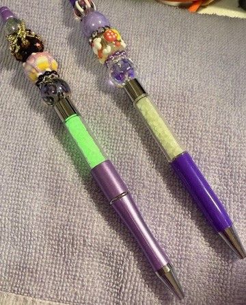 Fillable Base Beaded Pens