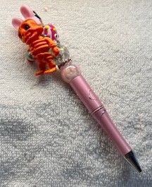 Pens and Key Chains with 3D Printed Characters