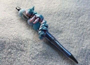 Pens and Key Chains with 3D Printed Characters