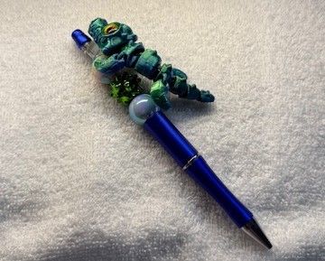Pens and Key Chains with 3D Printed Characters