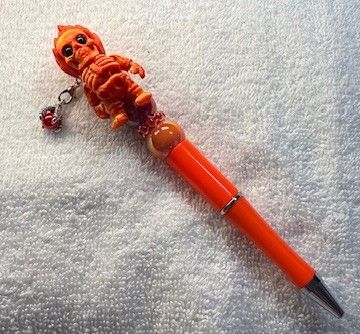 Pens and Key Chains with 3D Printed Characters