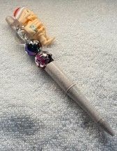 Pens and Key Chains with 3D Printed Characters