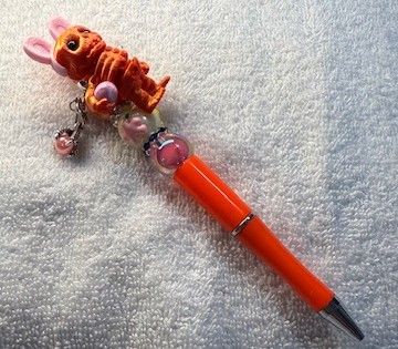 Pens and Key Chains with 3D Printed Characters