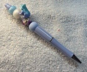 Pens and Key Chains with 3D Printed Characters