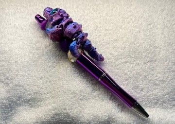 Pens and Key Chains with 3D Printed Characters