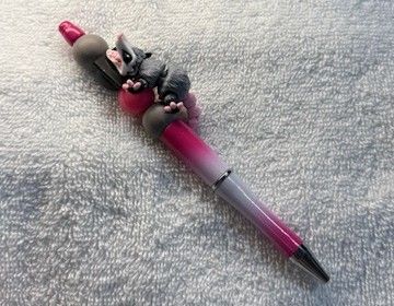 Pens and Key Chains with 3D Printed Characters