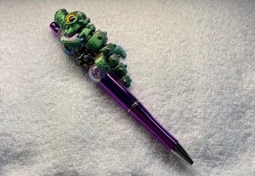 Pens and Key Chains with 3D Printed Characters