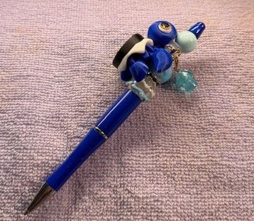 Pens and Key Chains with 3D Printed Characters