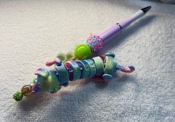 Pens and Key Chains with 3D Printed Characters