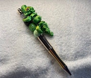 Pens and Key Chains with 3D Printed Characters