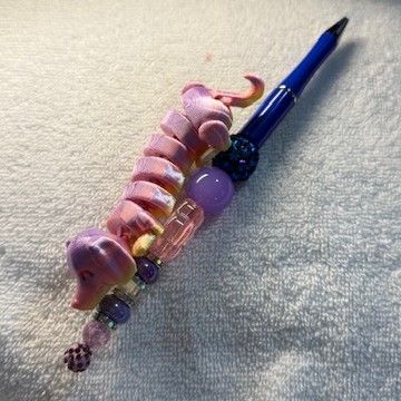 Pens and Key Chains with 3D Printed Characters